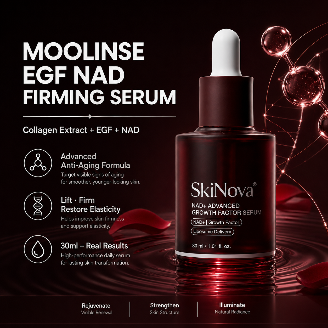 SkiNova® | NAD+ Factor Elixir