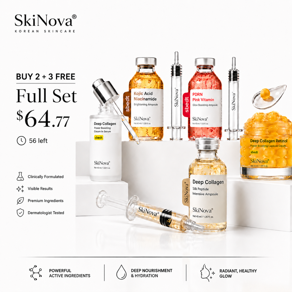 SkiNova® | Silk-Collagen Peptide Serum