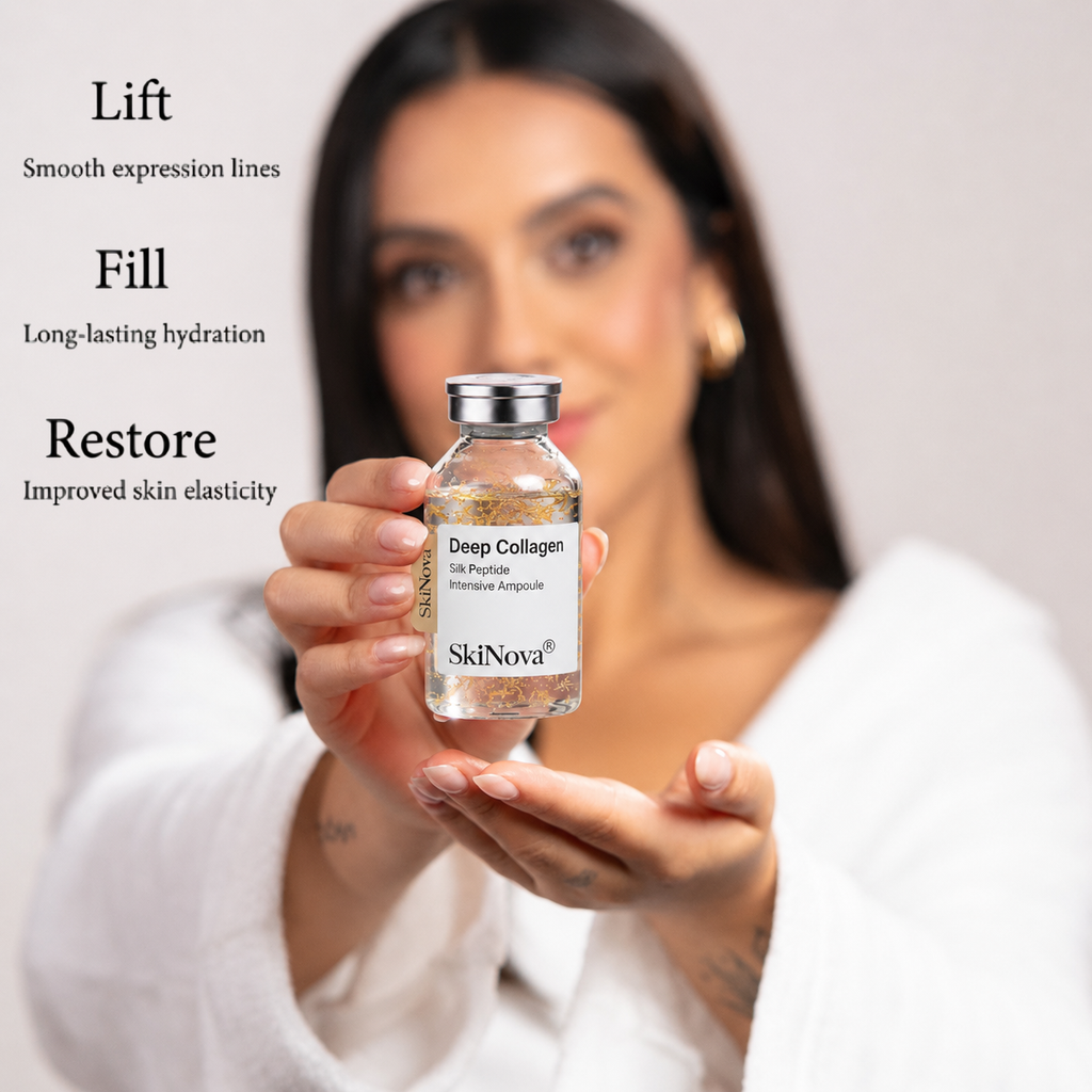 SkiNova® | Silk-Collagen Peptide Serum