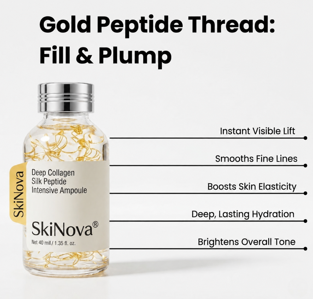 SkiNova® | Silk-Collagen Peptide Serum