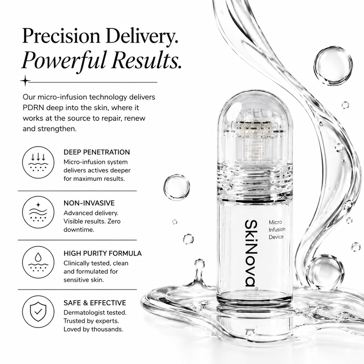 SkiNova® | Micro-Infusion System